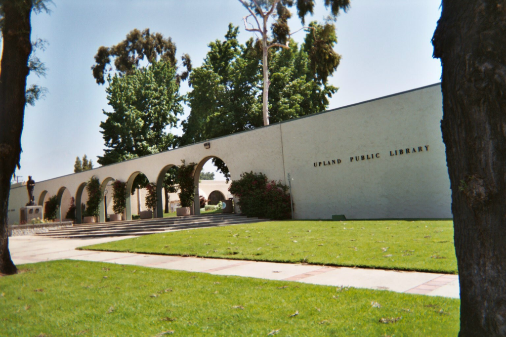 City Hall and Public Library, Upland, California. 