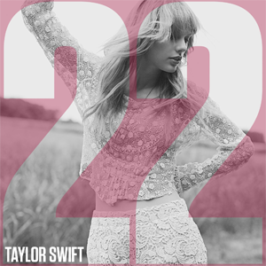 Taylor Swift "22" single cover.
